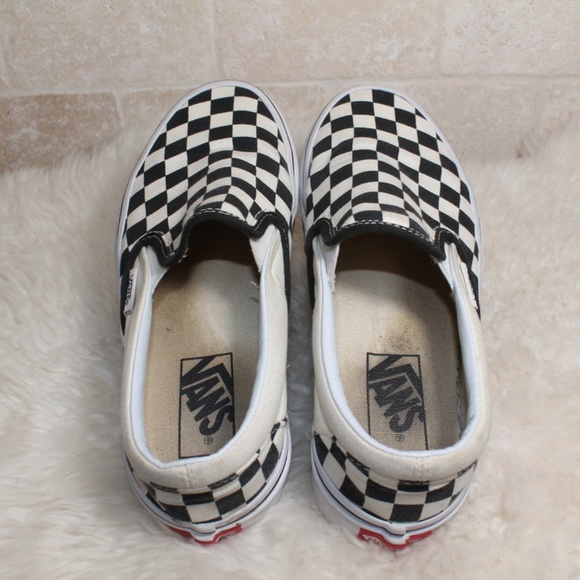 VANS Checkerboard Slip On Shoes - Picture 7 of 8